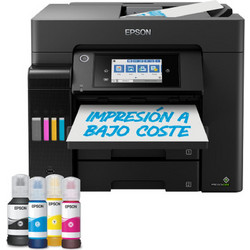 Epson EcoTank ET-5855 Έγχρωμο Πολυμηχάνημα Inkjet με Wi-Fi Black