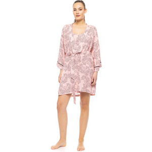 Pink Label Γυναικεία Ρόμπα Χειμωνιάτικη Βαμβακερή Ροζ W1806 Pink Label Γυναικεία Ρόμπα Χειμωνιάτικη Βαμβακερή Ροζ W1806