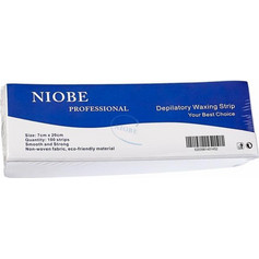 Niobe Ταινίες Αποτρίχωσης για Κερί 20cm 100τμχ
