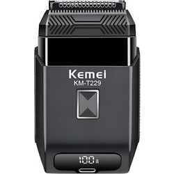 Kemei KM-T229 Ξυριστική Μηχανή Προσώπου με Μπαταρίες