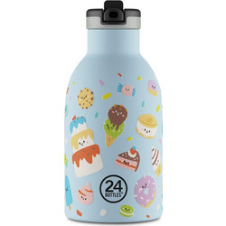 24Bottles Sweet Friends Παιδικό Παγούρι Θερμός Ανοξείδωτο BPA Free Γαλάζιο 330ml