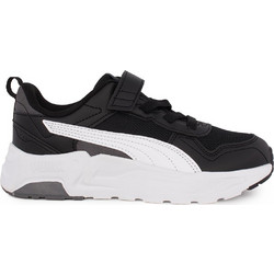Puma Trinity 2 Παιδικά Sneakers Μαύρα Λευκά 403704-02