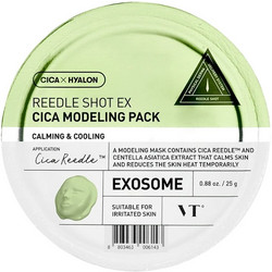 VT Cosmetics Reedle Shot Ex Cica Modeling Sheet Μάσκα Προσώπου με Κολλαγόνο 25gr
