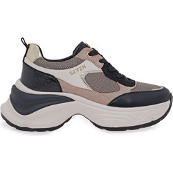 Seven Γυναικεία Sneakers Chunky Μαύρα Nude V119R544314Y