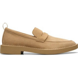 Clarks Ανδρικά Μοκασίνια Loafers Καστόρινα Μπεζ 26180847