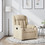 vidaXL Πολυθρόνα Relax Ανακλινόμενη Μπεζ 3205775