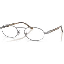 Persol PO1023V 513 Ανδρικός Σκελετός Γυαλιών Οράσεως Μεταλλικός Ασημί