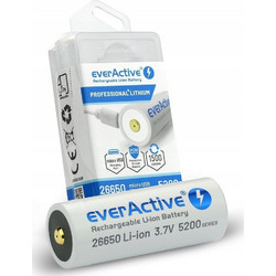 everActive Rechargeable micro USB 26650 5200mAh 1τμχ