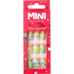 KiSS imPRESS Mini Be Happy Square Tips Νυχιών