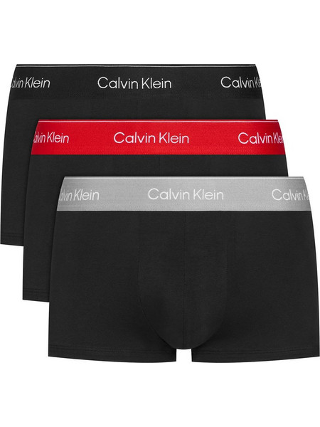 Calvin Klein Ανδρικά Μποξεράκια Σετ 3Pack Μαύρα LV00NB4389-0AZ