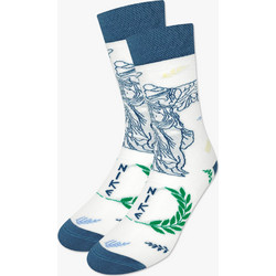 NODO Nike Victory Goddess Βαμβακερές Ανδρικές Κάλτσες Ψηλές με Σχέδια Πολύχρωμες S16361