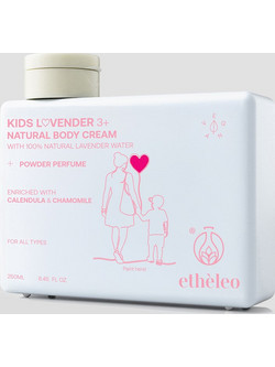 Etheleo Kids Lovender Ενυδατική Κρέμα Σώματος 150ml