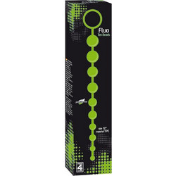 Toyz4lovers Fluo Ten Πρωκτικές Μπίλιες 31cm Πράσινες
