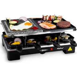 Alpina Switzerland Ηλεκτρική Ψησταριά Raclette με Ρυθμιζόμενο Θερμοστάτη cm 18225