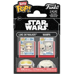 Funko Bitty Pop! Star Wars 2-Pack Luke Skywalker & Wampa