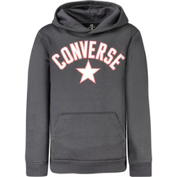 Converse Παιδικό Φούτερ με Κουκούλα Ανθρακί 9CG176-023