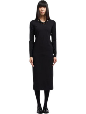 Emporio Armani Midi Βραδινό Φόρεμα Μαύρο EW002000AF16065-UC001