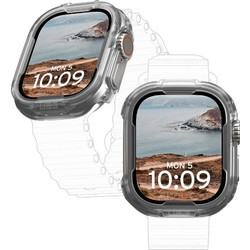 UAG Scout Armor Πλαστική Θήκη για Apple Watch Ultra 49mm Διαφανής
