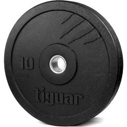 Tiguar Δίσκος Ολυμπιακού Τύπου Rubber Cover 10kg Φ50mm