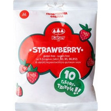 Kaiser Strawberry Γλειφιτζούρια 10τμχ