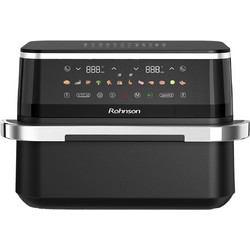 Rohnson Dual R-28019 Air Fryer 9lt με Διπλό Κάδο