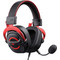 Havit H2002E Gaming Headset Over Ear Black Red