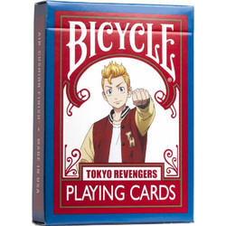 Bicycle Tokyo Revengers Τράπουλα Πλαστικοποιημένη Μπλε Κόκκινη 10045589