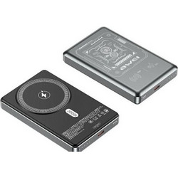 Awei PA-31 Wireless Magsafe Power Bank 10000mAh 15W με Θύρα USB-C Grey