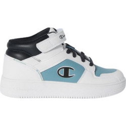 Champion Rebound 2.0 MID Παιδικά Sneakers Μποτάκια Λευκά Πετρόλ S32413-WW022