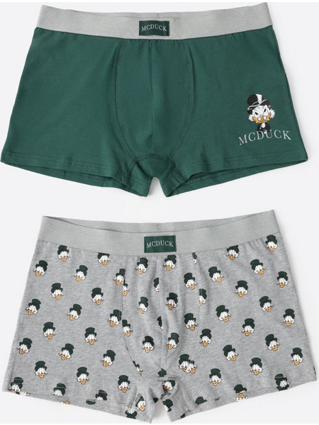 Admas Disney Σκρουτζ Μακ Ντακ Ανδρικά Μποξεράκια Σετ 2Pack 48654P-225