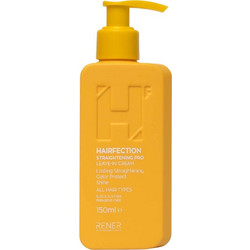 Rener Hairfection Straightening Leave In Conditioner Κρέμα για Προστασία Χρώματος Όγκο & Φριζάρισμα για Βαμμένα Mαλλιά 150ml