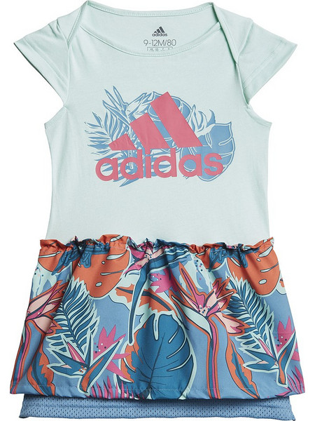 Adidas Παιδικό Φόρεμα Γαλάζιο GM8970