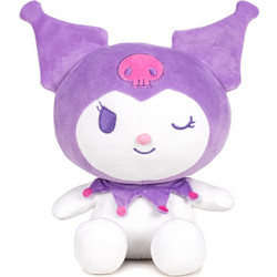 Hello Kitty Kuromi Lilac Plush Toy 16cm