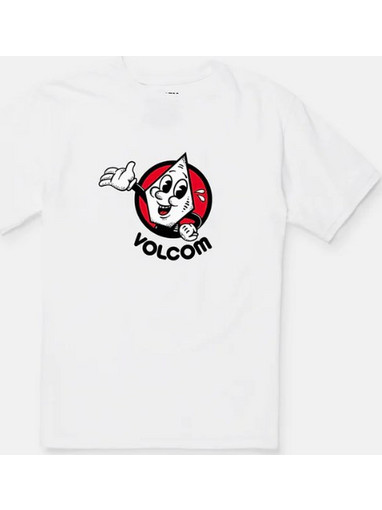 Volcom Παιδικό T-Shirt Κοντομάνικο Λευκό C3532403-WHT
