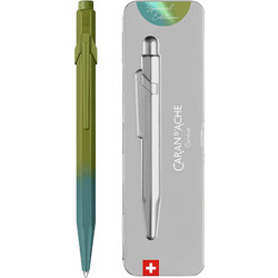 Caran d'Ache Medium 849 - Claim Your Style Arctic Green Στυλό Διαρκείας Μαύρο 233.356206