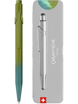 Caran d'Ache Medium 849 - Claim Your Style Arctic Green Στυλό Διαρκείας Μαύρο 233.356206