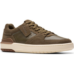 Clarks Courtlite2 Ανδρικά Sneakers Χακί 26183282