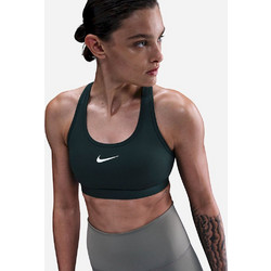 Nike Swoosh Αθλητικό Μπουστάκι με Μέτρια Στήριξη Κυπαρισσί DX6821-390