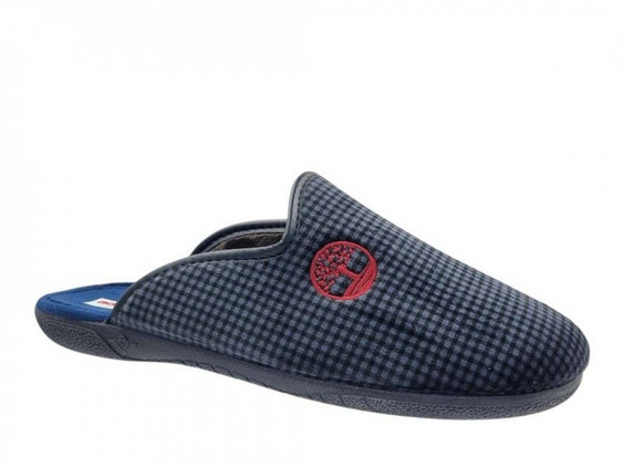 Adam's Χειμερινές Ανδρικές Παντόφλες Navy Μπλε 624-24516