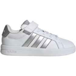 Adidas Grand Court 3.0 Παιδικά Sneakers Λευκά Ασημί JP9368