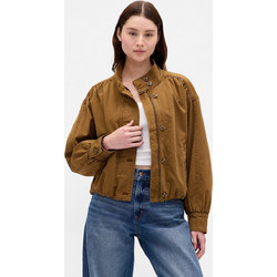 Gap Γυναικείο Μπουφάν Softshell Κοντό Καφέ 805661002