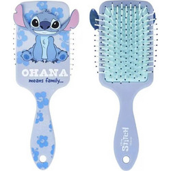 Disney Lilo & Stitch 3D Leaf Παιδική Βούρτσα Μαλλιών για Ξεμπέρδεμα Γαλάζια