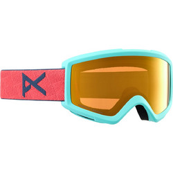 Anon Helix 2.0 22257103602 Μάσκα Σκι & Snowboard Ενηλίκων Μπλε με Φιμέ Φακό Πορτοκαλί
