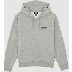 Dickies Ανδρική Ζακέτα Φούτερ με Κουκούλα και Φερμουάρ Γκρι DK0A88L5GYM