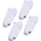 Venimo Ανδρικές Κάλτσες Κοντές Λευκές 4Pack 324USK-501-091