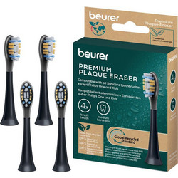 Beurer Premium Plaque Eraser Ανταλλακτικές Κεφαλές Ηλεκτρικής Οδοντόβουρτσας 4τμχ