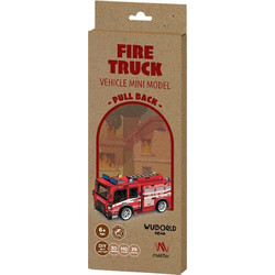 Wudorld Pull Back Fire Truck WWR-002