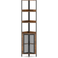 Costway Γωνιακή Βιβλιοθήκη 32x32x170cm JV12611CF