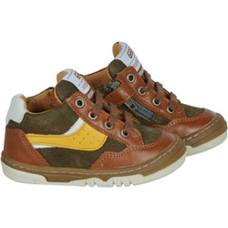 GBB Παιδικά Sneakers Μποτάκια Καφέ Χακί AM263-25