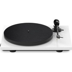 Pro-Ject Audio E1.2 Πικάπ με Προενίσχυση White + Ortofon OM5e